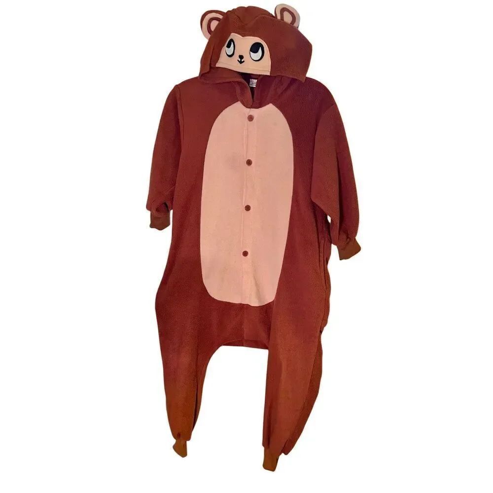 Monkey Body Suit Fullβbody Halloween Costume Newcosplay Size 38 Chest L Kids